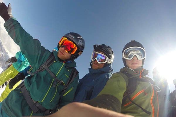 Фрирайд на закате