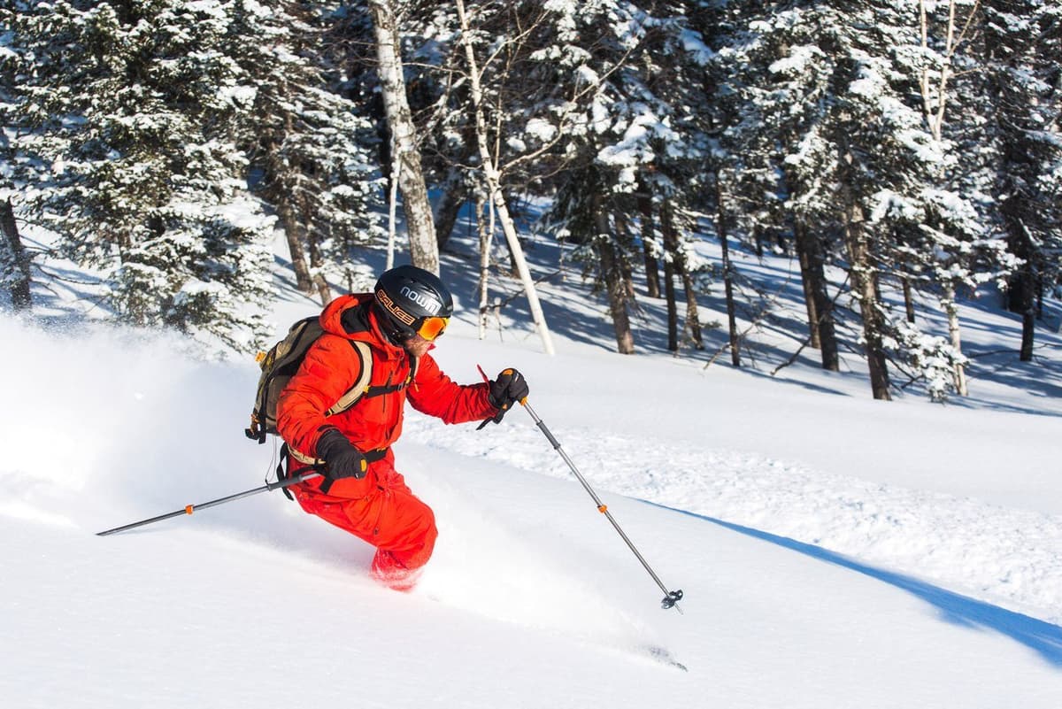 Спуск по целине