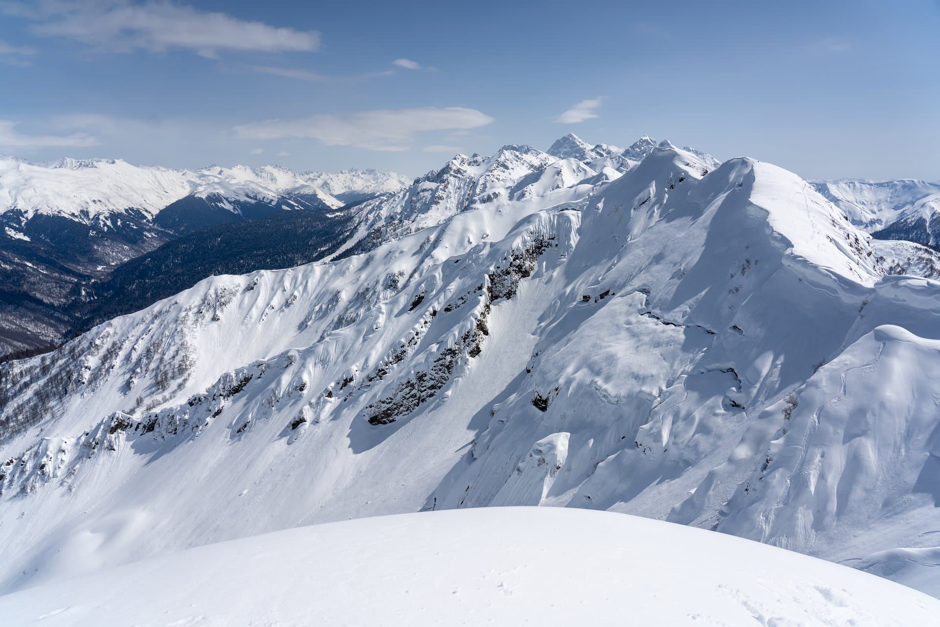 Фрирайд гид в Красной Поляне