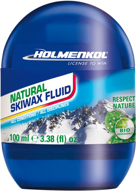 Мазь лыжная универсальная Holmenkol. Спрей Natural Wax Fluid