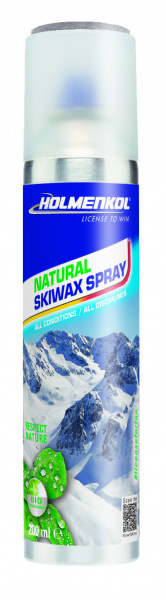 Универсальная лыжная мазь спрей Holmenkol Natural Wax Spray