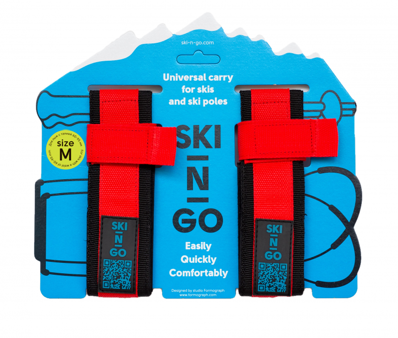 Переноска лыж и лыжных палок SKI-N-GO