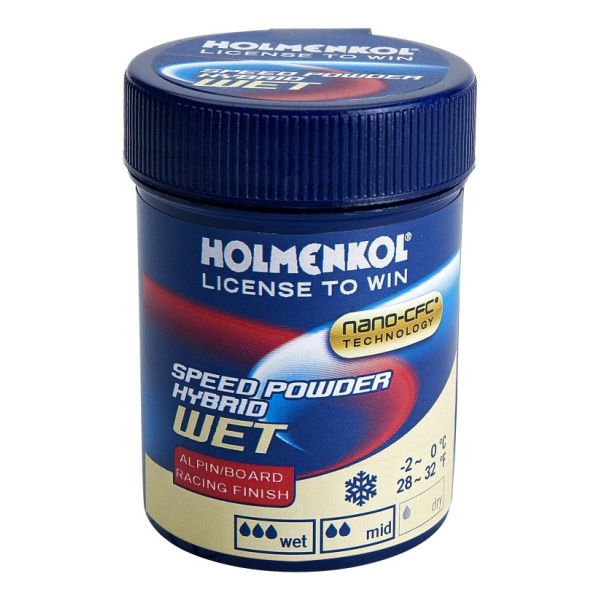 Порошок-ускоритель Holmenkol Hybrid Wet (0/-4)
