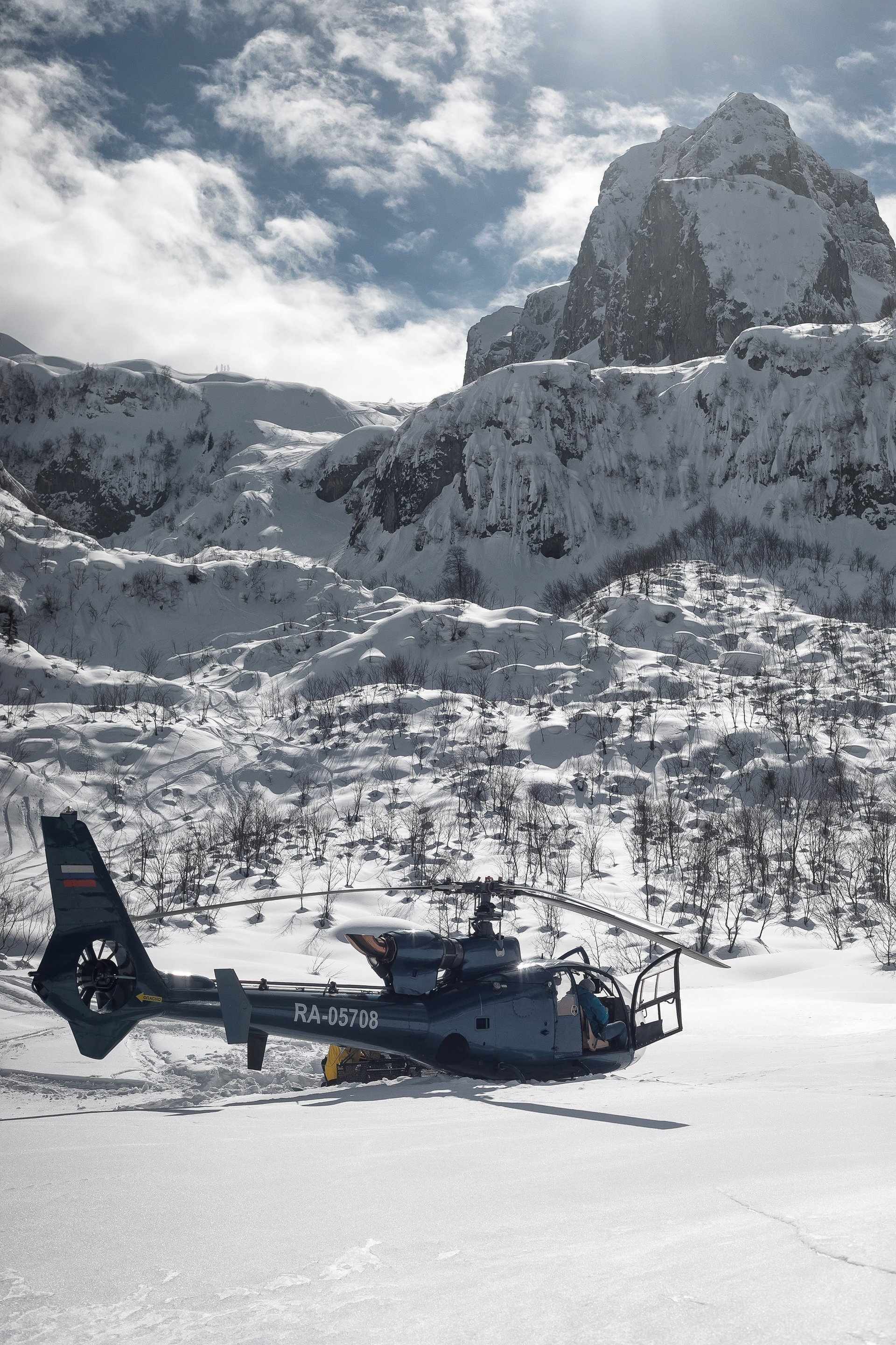 Вертолет на базе